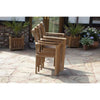 Menton Solid Teak Patio Set - Outstanding Value - Teak Garden Furniture