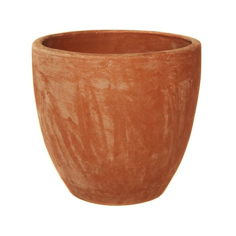 Terracotta Egg Flower Pot Planter - Heritage Gardens UK Online Garden Centre