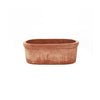Terracotta Oval Rectangular Trough - Heritage Gardens UK Online Garden Centre