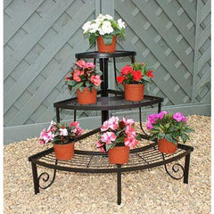 Three Tier Decorative Corner Pot Stand