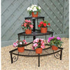 Three Tier Decorative Corner Pot Stand - Pot Stands