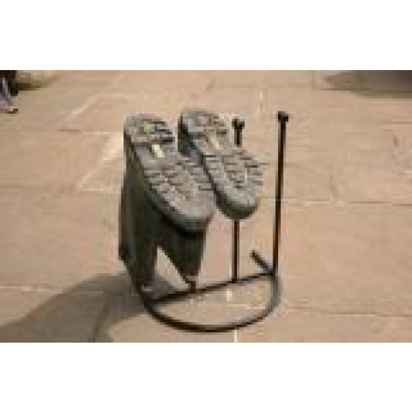 Standing on sale boot rack