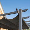 Venetian Canopy Pergola 4x3 Grey - Heritage Gardens UK Online Garden Centre